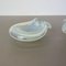 Murano Glass Shell Bowls by Antonio Da Ros Cenedese, 1960s, Set of 2 8