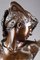 Busto Psyche de bronce patinado de Boyer and Rolland, Imagen 12