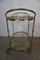 Vintage Serving Trolley with Glass Top, 1970s 10
