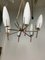 6 Light Chandelier from Stilnovo, Image 8