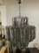 13 Light Chromed Steel Chandelier from Esperia, Image 10