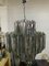 13 Light Chromed Steel Chandelier from Esperia, Image 8