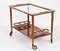 Mid-Century White Walnut Wood Italian Bar Cart by Franco Albini for Cesare Lacca, 1950s, Image 2