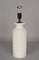 Mid-Century Italian White Ceramic & Faux Bamboo Table Lamp by Tommaso Barbi, 1970s 6