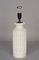 Mid-Century Italian White Ceramic & Faux Bamboo Table Lamp by Tommaso Barbi, 1970s, Image 6