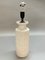 Mid-Century Italian White Ceramic & Faux Bamboo Table Lamp by Tommaso Barbi, 1970s 7