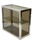 Italian Brass and Chrome Showcase Vitrine with Glass Doors by Renato Zevi, 1970s 13