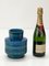 Mid-Century Italian Blue Ceramic Vase by Montelupo and Londi for Bitossi, 1960s 14