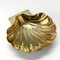 Mid-Century Italian Handmade Brass Shell-Shaped Bowl by Renzo Cassetti, 1960s 4
