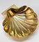 Mid-Century Italian Handmade Brass Shell-Shaped Bowl by Renzo Cassetti, 1960s 13