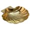 Mid-Century Italian Handmade Brass Shell-Shaped Bowl by Renzo Cassetti, 1960s 1