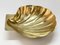 Mid-Century Italian Handmade Brass Shell-Shaped Bowl by Renzo Cassetti, 1960s 6