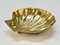 Mid-Century Italian Handmade Brass Shell-Shaped Bowl by Renzo Cassetti, 1960s 8