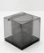 Mid-Century Italian Acrylic Cubic Ice Bucket by Renzo Cassetti for Di Cini & Nils, 1974 8