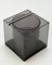 Mid-Century Italian Acrylic Cubic Ice Bucket by Renzo Cassetti for Di Cini & Nils, 1974 7