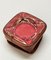 Mid-Century French Brown Leather and Glass Ashtray by Jacques Adnet, 1950s, Image 11