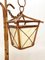 Mid-Century Italian Bamboo and Rattan Floor Lamp with Tripod Base, 1950s 6