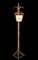 Italienische Mid-Century Stehlampe aus Bambus & Rattan mit Dreifuß, 1950er 20
