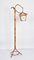 Mid-Century Italian Bamboo and Rattan Floor Lamp with Tripod Base, 1950s 15