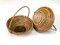 Mid-Century Bamboo and Rattan Bowls, 1970s, Set of 2, Image 13