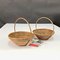 Mid-Century Bamboo and Rattan Bowls, 1970s, Set of 2 9