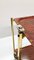 Mid-Century Wood and Golden Aluminium Foldable Bar Cart, 1950 17