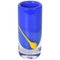 Blue and Yellow Glass Vase from Strömbergshyttan 1