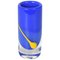 Blue and Yellow Glass Vase from Strömbergshyttan, Image 1