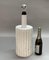 Mid-Century Italian White Ceramic and Faux Bamboo Table Lamp by Tommaso Barbi, 1970s, Image 18