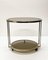 Mid-Century Italian Brass, Chrome & Glass Coffee Table, 1970 9