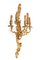 Französische Ormolu Wandlampen aus vergoldeter Bronze, 20. Jh., 2er Set 11
