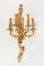 Französische Ormolu Wandlampen aus vergoldeter Bronze, 20. Jh., 2er Set 10