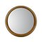 Mid-Century Italian Brown Smoked Acrylic Glass Round Wall Mirror from Guzzini, 1960s 2