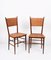 Mid-Century Italian Beech Wood Chairs by Sanguineti, 1950s, Set of 2, Image 2