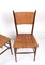 Mid-Century Italian Beech Wood Chairs by Sanguineti, 1950s, Set of 2 11