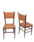 Italienische Mid-Century Stühle aus Buchenholz von Sanguineti, 1950er, 2er Set 6