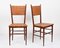 Italienische Mid-Century Stühle aus Buchenholz von Sanguineti, 1950er, 2er Set 5