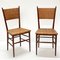 Mid-Century Italian Beech Wood Chairs by Sanguineti, 1950s, Set of 2 8