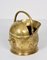 Brass Helmet-Shaped Coal Bucket, Italy, 1930s, Image 9