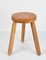 Mid-Century French Modern Wooden Tripod Stool by Le Corbusier, 1950s, Image 7