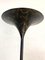 Mid-Century Italian Black Aluminum Tulip Floor Lamp with Gold Finishes, 1970s, Image 11