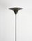 Schwarze italienische Mid-Century Tulip Stehlampe aus Aluminium mit goldenen Details, 1970er 8