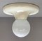 Mid-Century Italian White Metal Light Ball Sconce by Castiglioni for Flos, 1960s 3