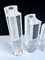 Mid-Century Modern Italian Crystal Acrylic Glass Vases from Guzzini, 1970s, Set of 4 14