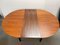 Mid-Century Italian Extendable Teak Dining Table, 1970s 12