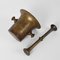 19th Century Grand Tour Antique Handmade Bronze Mortar with Pestle, Image 3