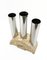 Mid-Century Italian Travertine and Chrome Umbrella Stands by Fratelli Manelli, 1970s, Image 4