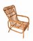 Französischer Mid-Century Riviera Sessel aus Rattan & Bambus, Italien, 1960er 3