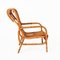 Mid-Century French Riviera Rattan and Bamboo Armchair, Italy, 1960s 2