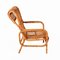 Fauteuil Mid-Century en Rotin et Bambou, Italie, 1960s 5